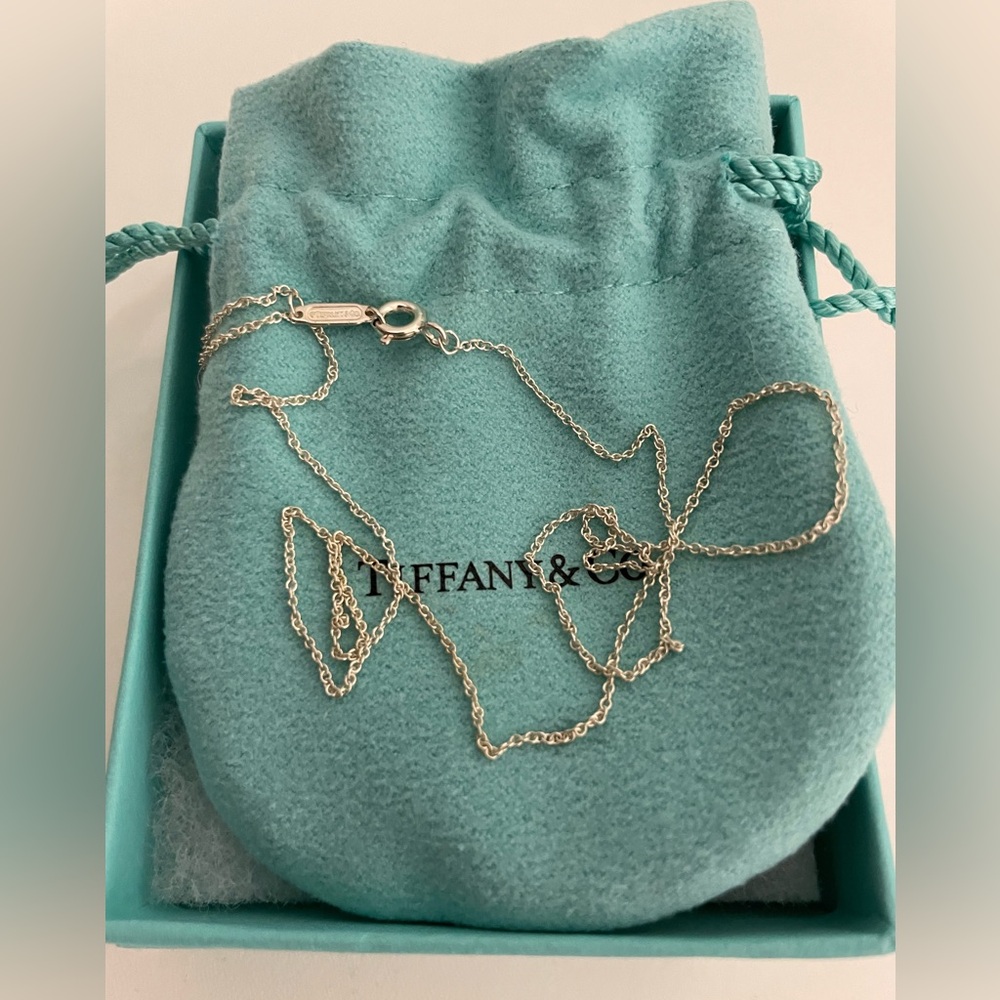 Tiffany & Co. 18” inch Silver Delicate Chain